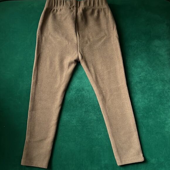 Zara | Brown Knit Pants - Picture 3 of 3